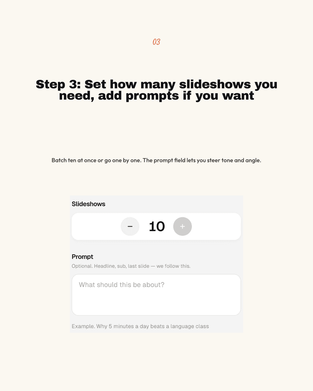 How I make 10 carousels in under 1 hour, slide 4