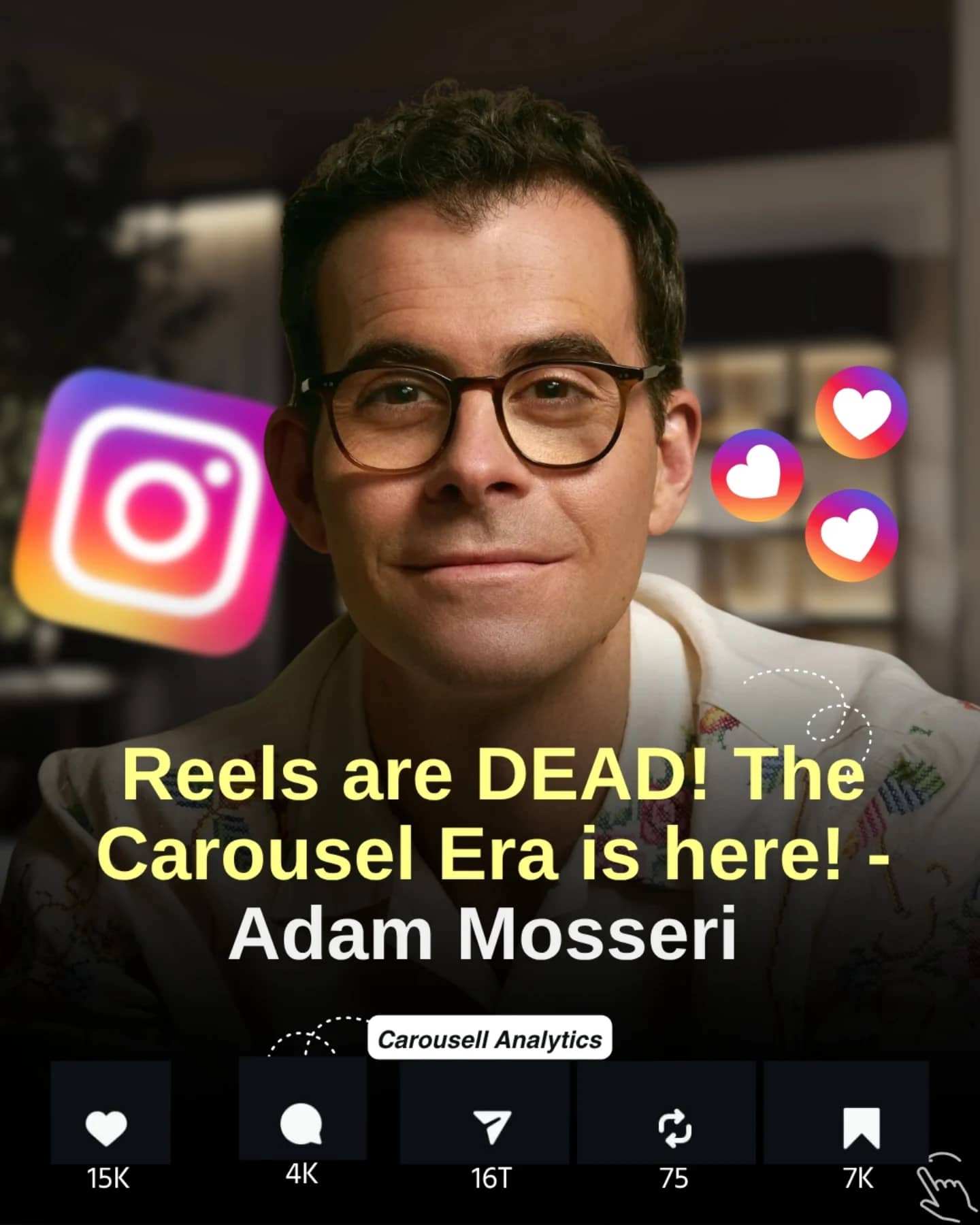Reels are dead. The carousel era is here