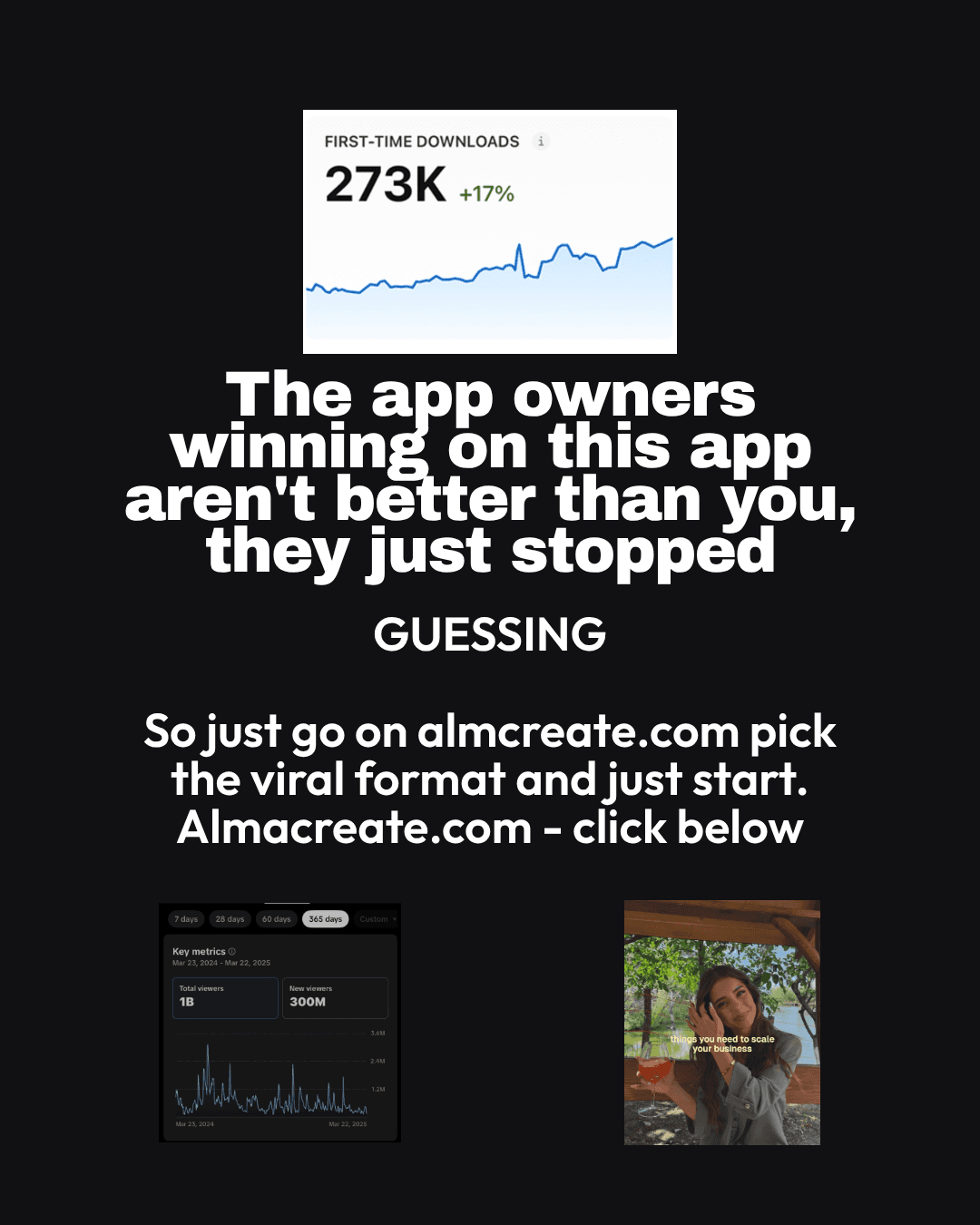 How my student Mia went from 73 to 11,000 app users, slide 10